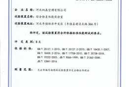 Laboratory certificate